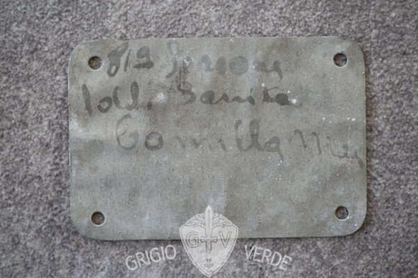 piastrino identificativo dog tags 51^ fanteria retro